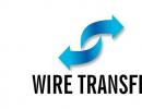 Что такое Wire Transfer перевод